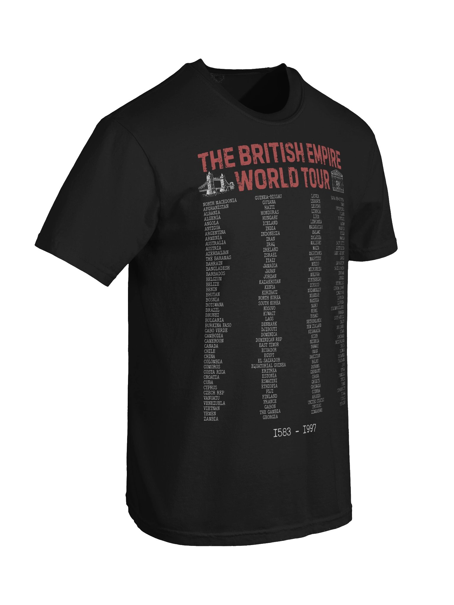 The British Empire World Tour T-Shirt product image (65)