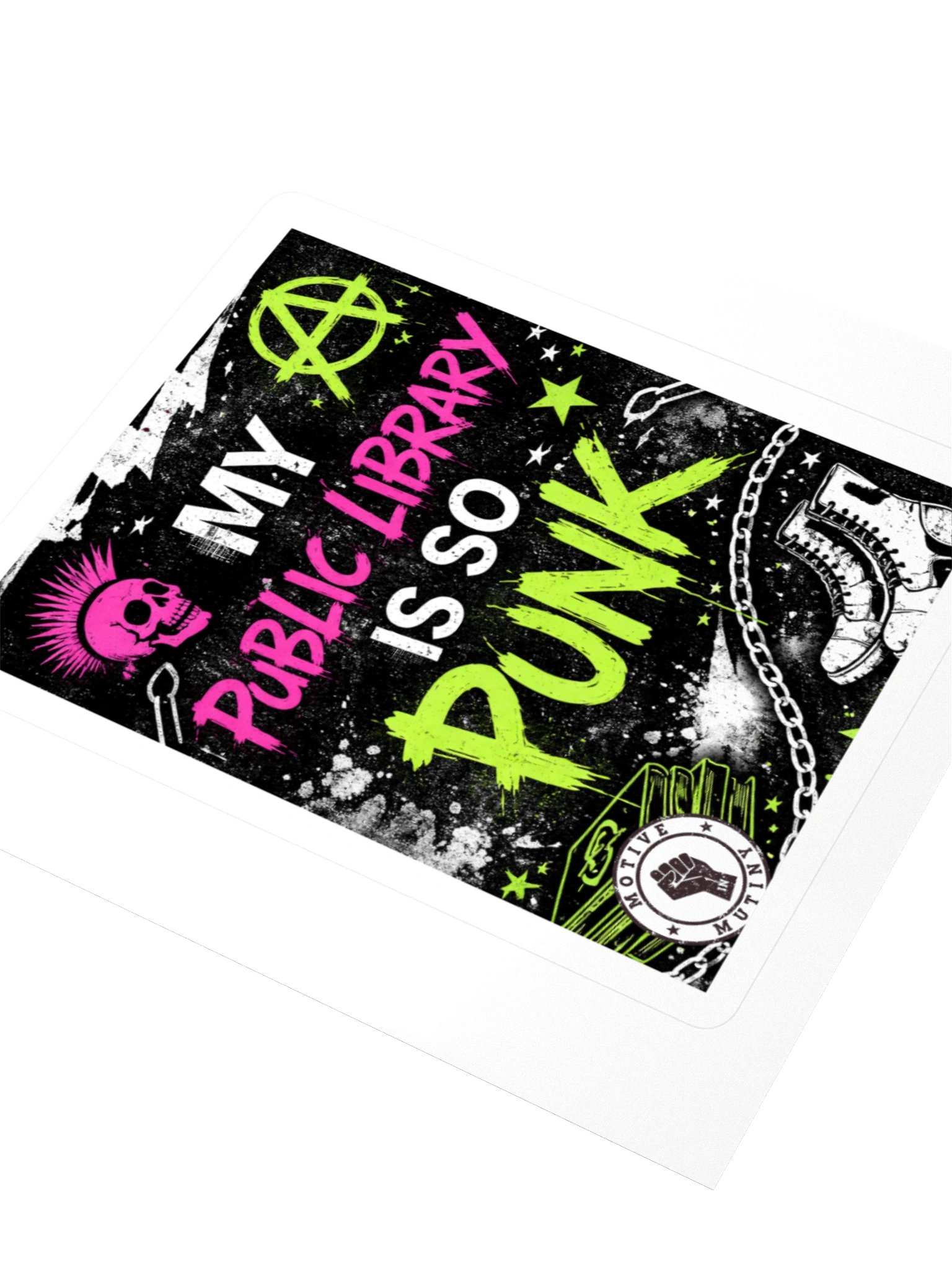 My Public Library Is So Punk Sticker product image (9)