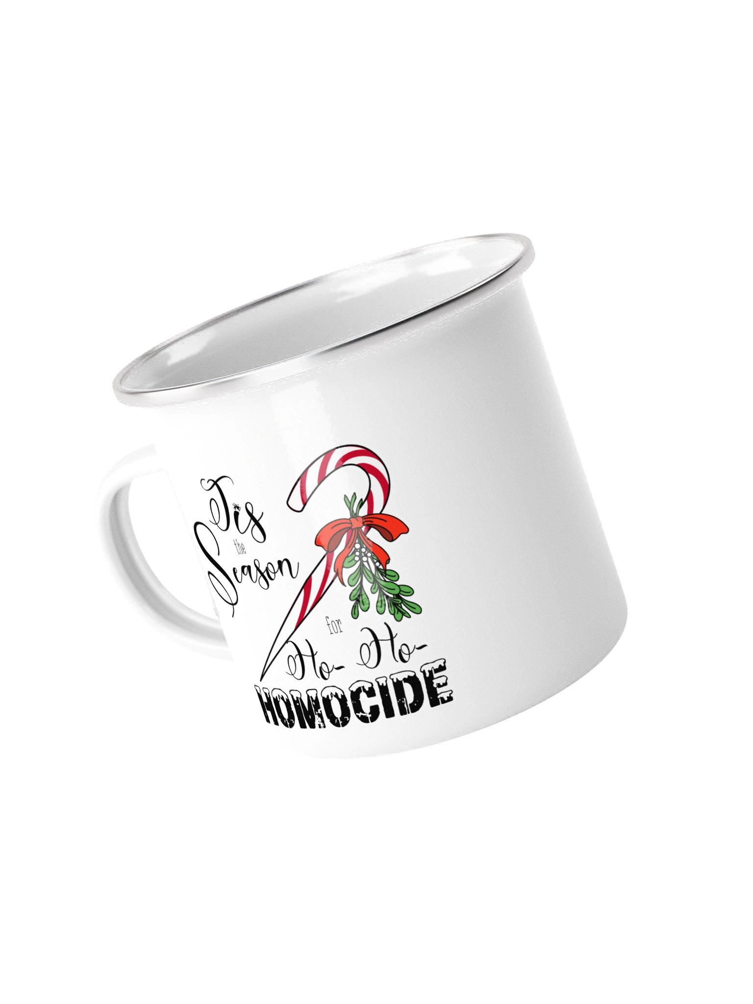 Ho Ho Homicide Enamel Mug product image (4)