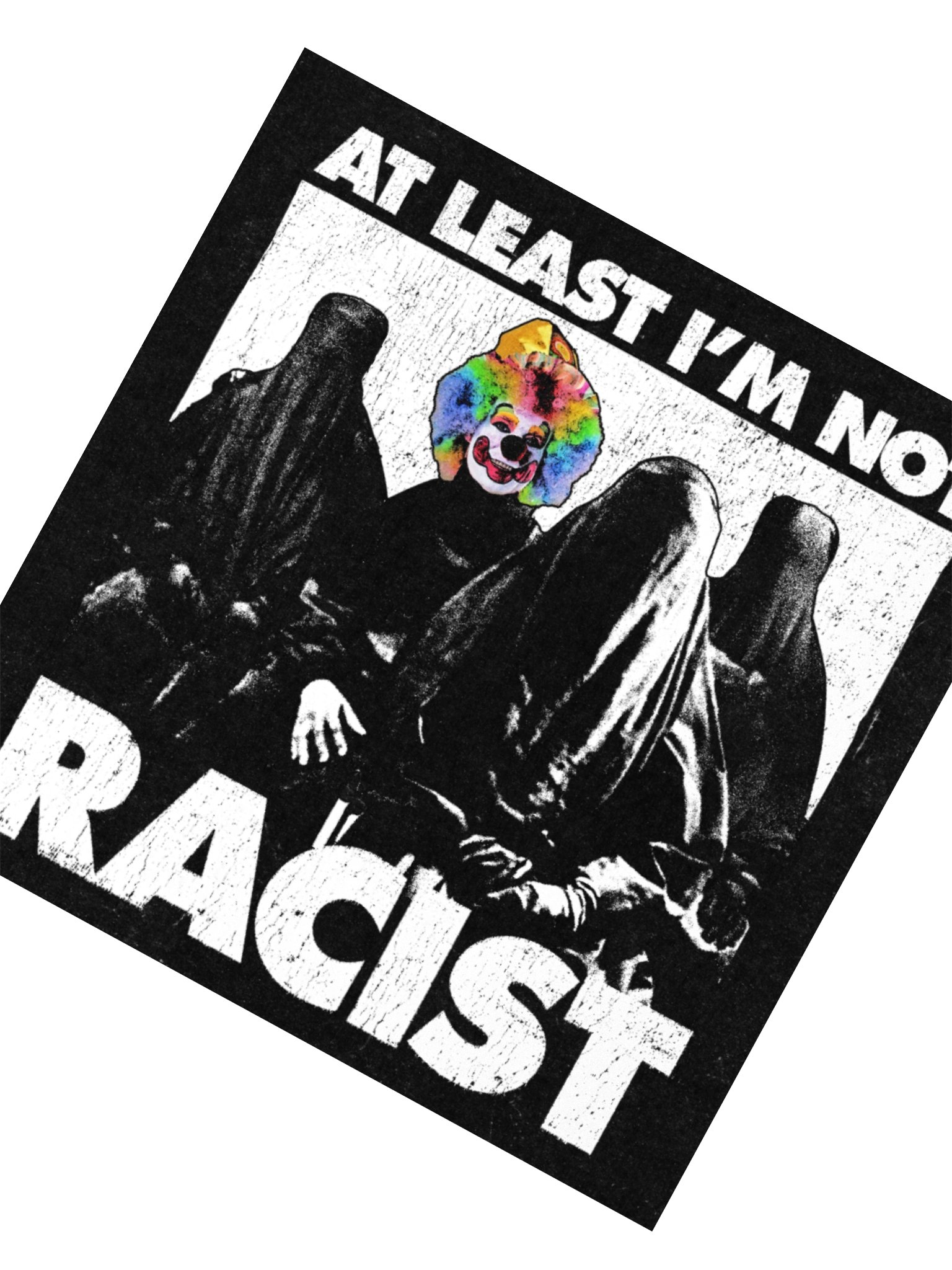 NOT RACIST STICKER product image (5)