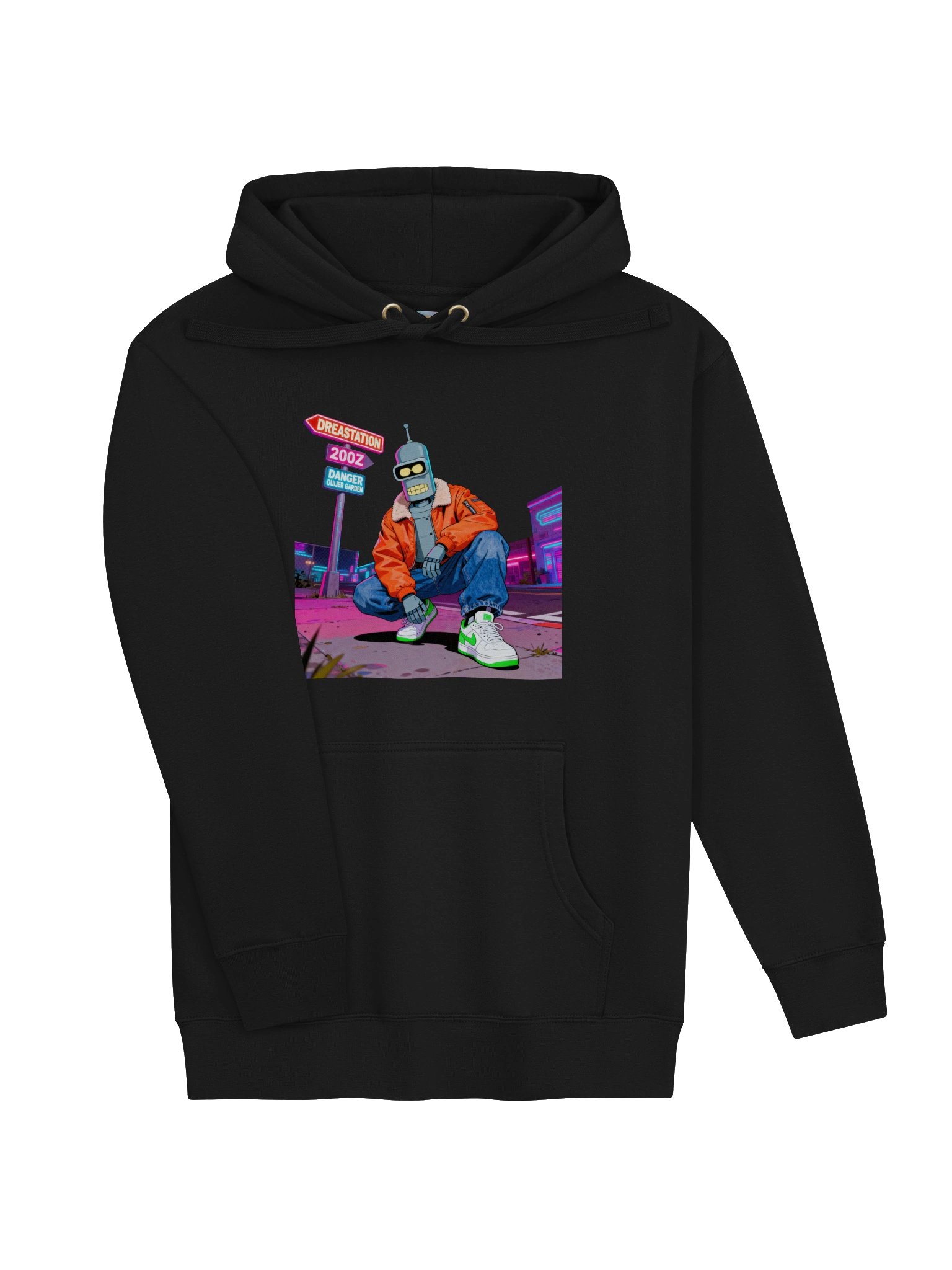 Retro Cyberpunk Robot Hoodie product image (11)