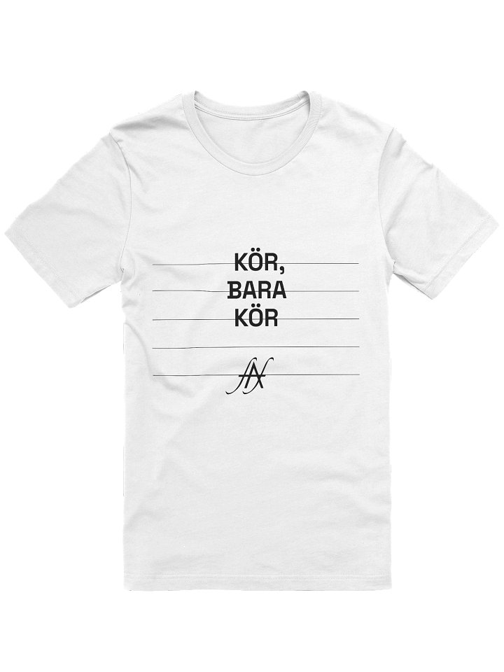 Kör, bara kör, vit product image (1)