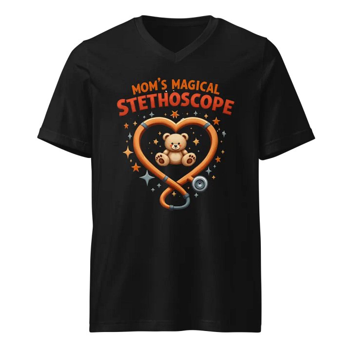 Mom's Magical Stethoscope Heart T-Shirt product image (1)