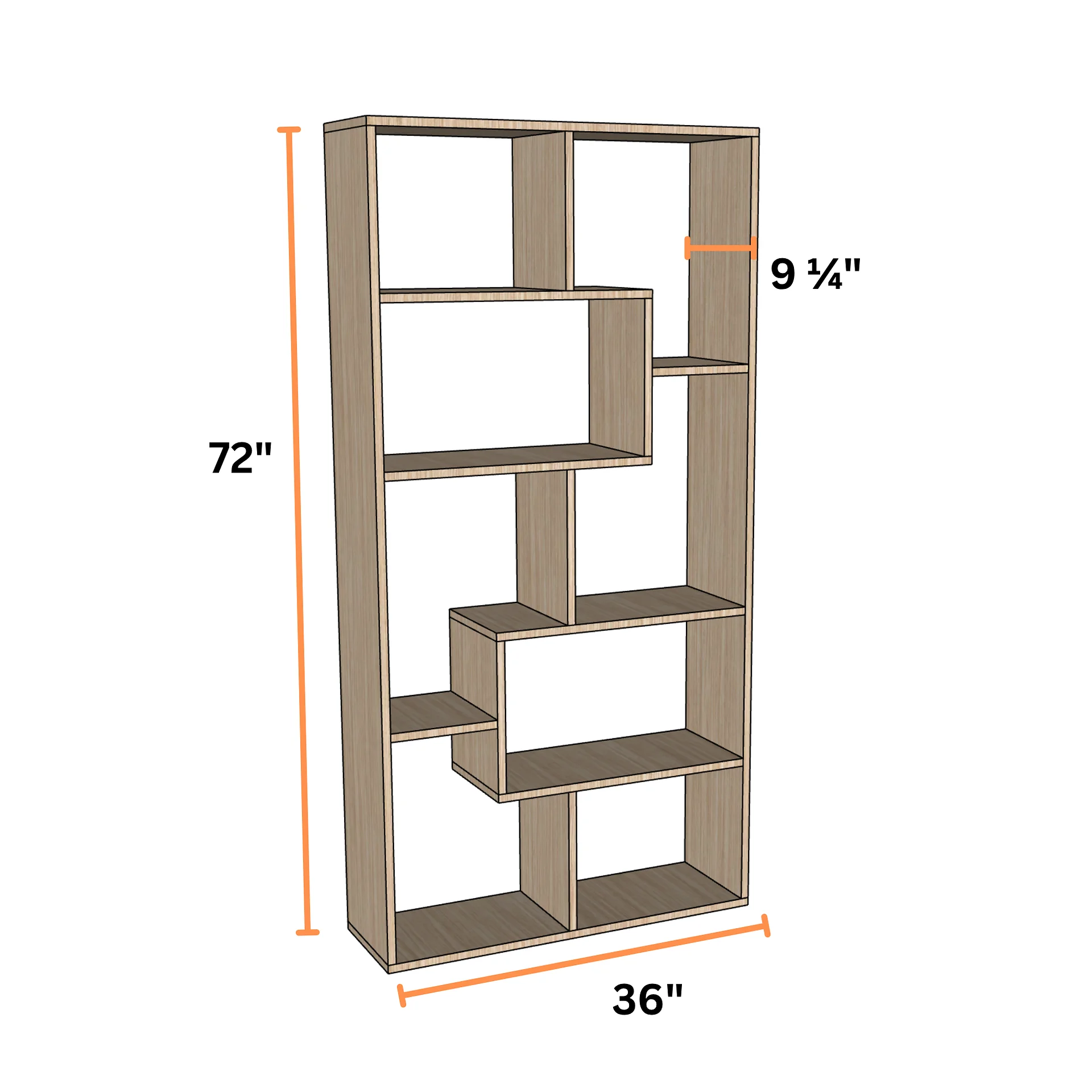 Bookshelf Plans (PDF) product image (3)