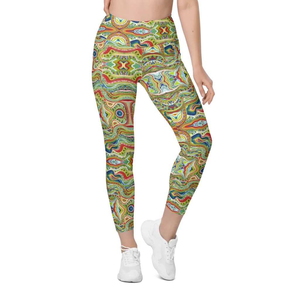 MALICIOUS FACES - LEGGINGS (WITH POCKETS!) product image (1)