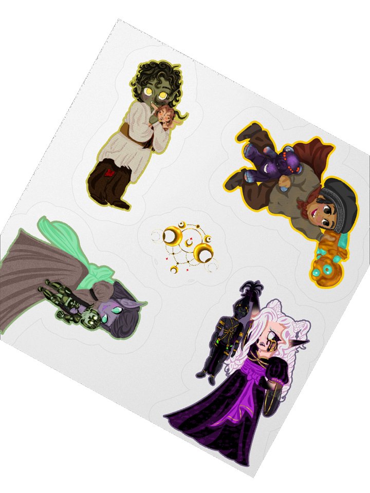 Red Comet Childhood Stickers Group product image (4)