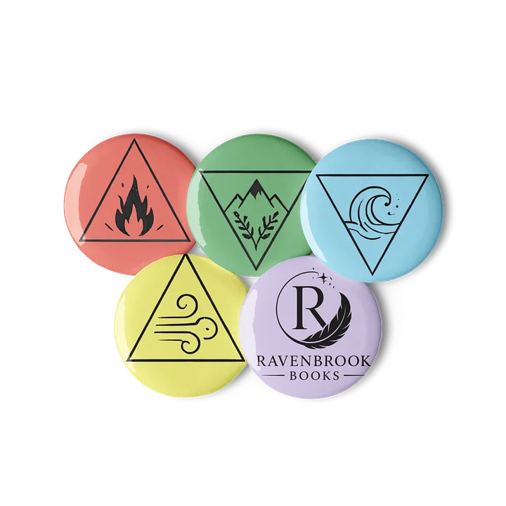 Ravenbrook Pin Buttons product image (3)