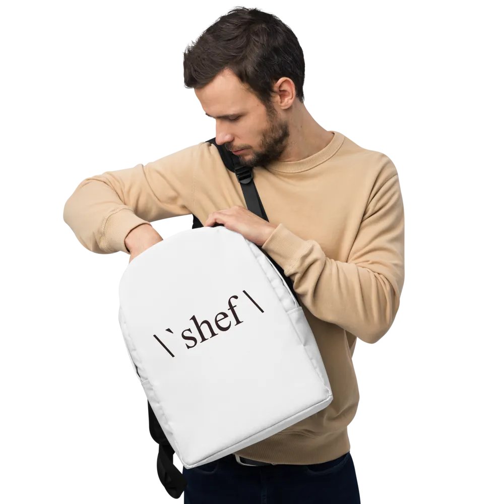 SHEF Logo BackPack product image (9)