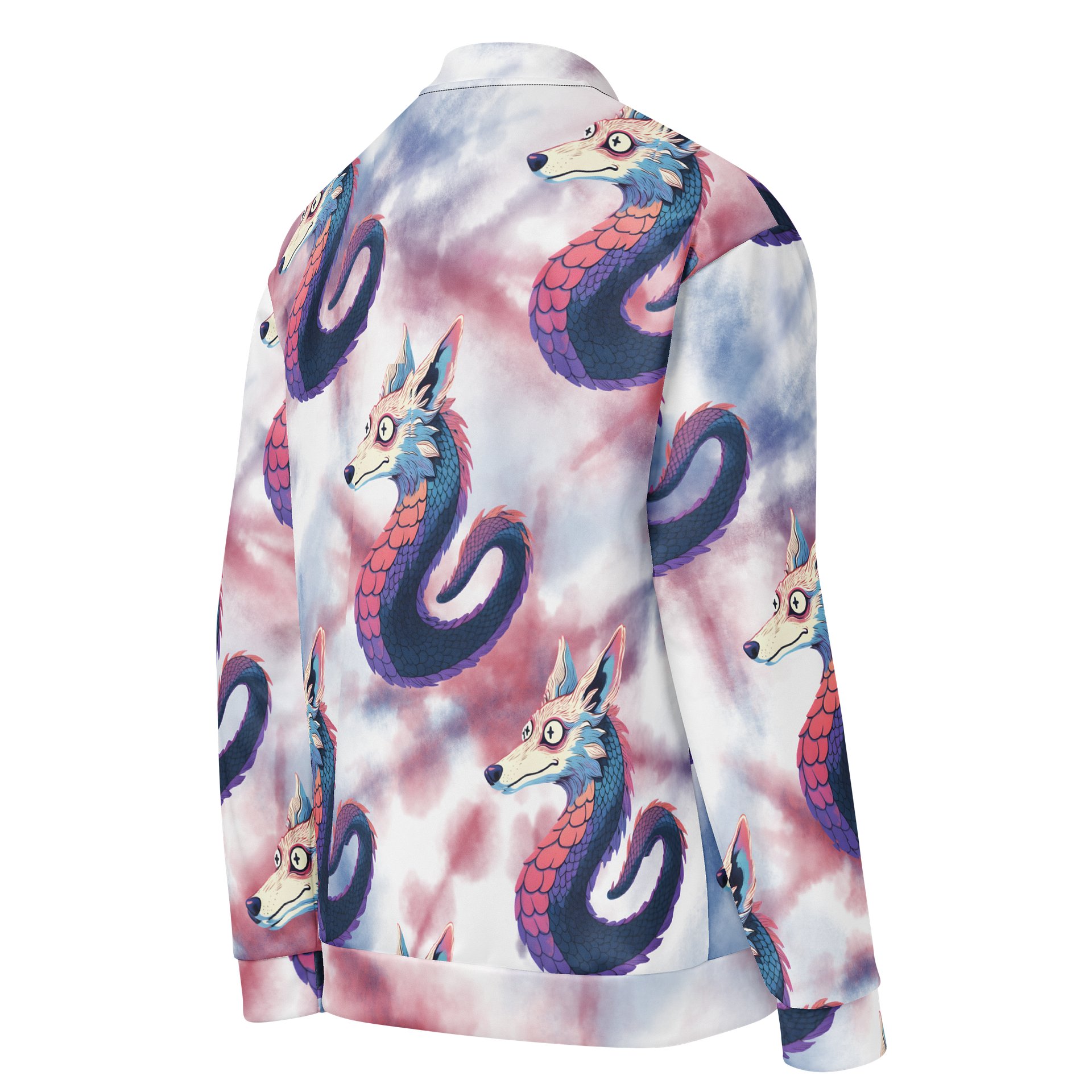 Customizable Canvas: All-Over Print Bomber Jacket product image (4)