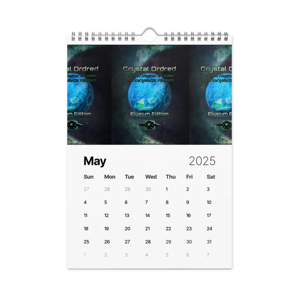 Crystal Ordred Calendar product image (10)