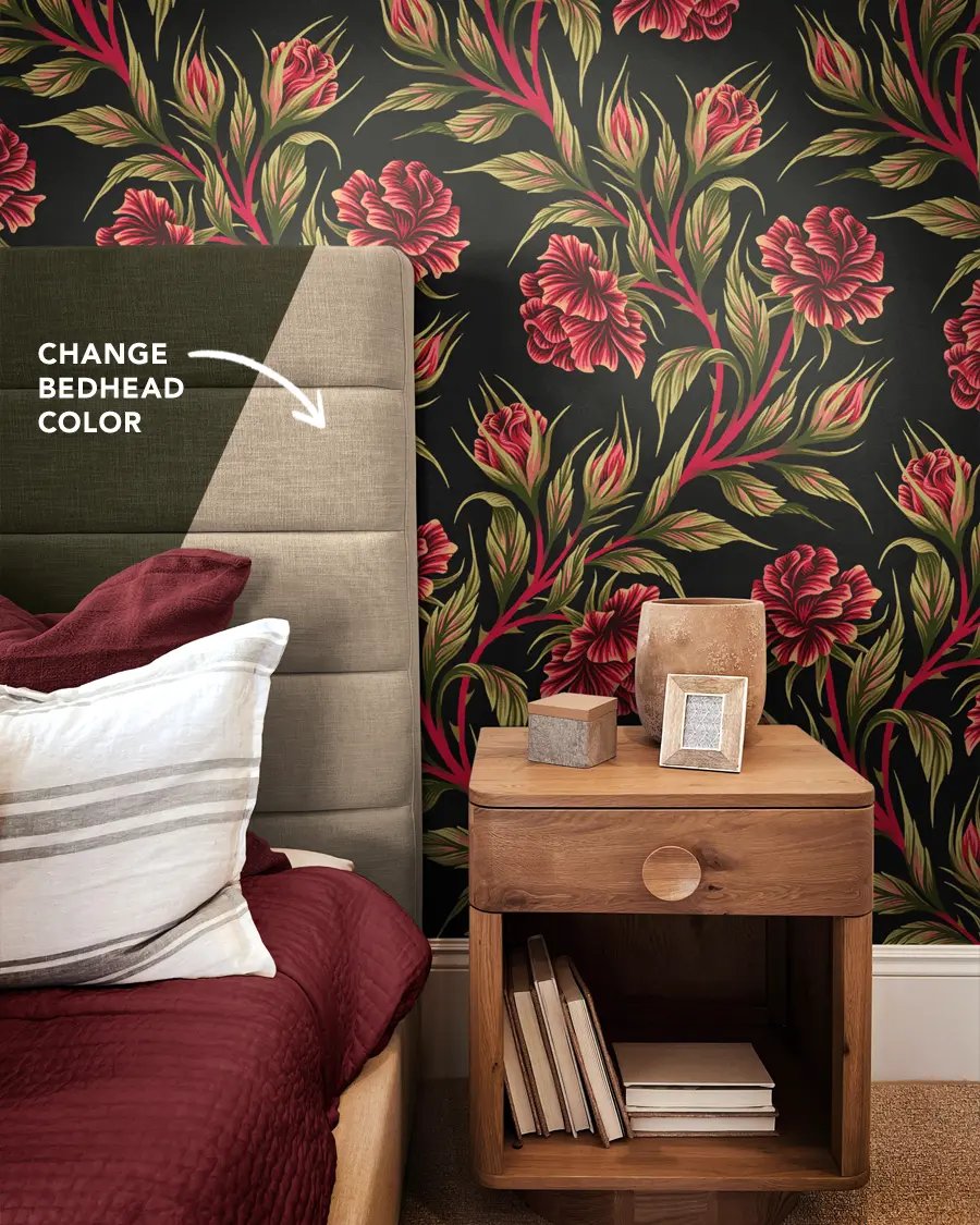 5x BEDSIDE BUNDLE - Wallpaper Mockup Pack product image (4)