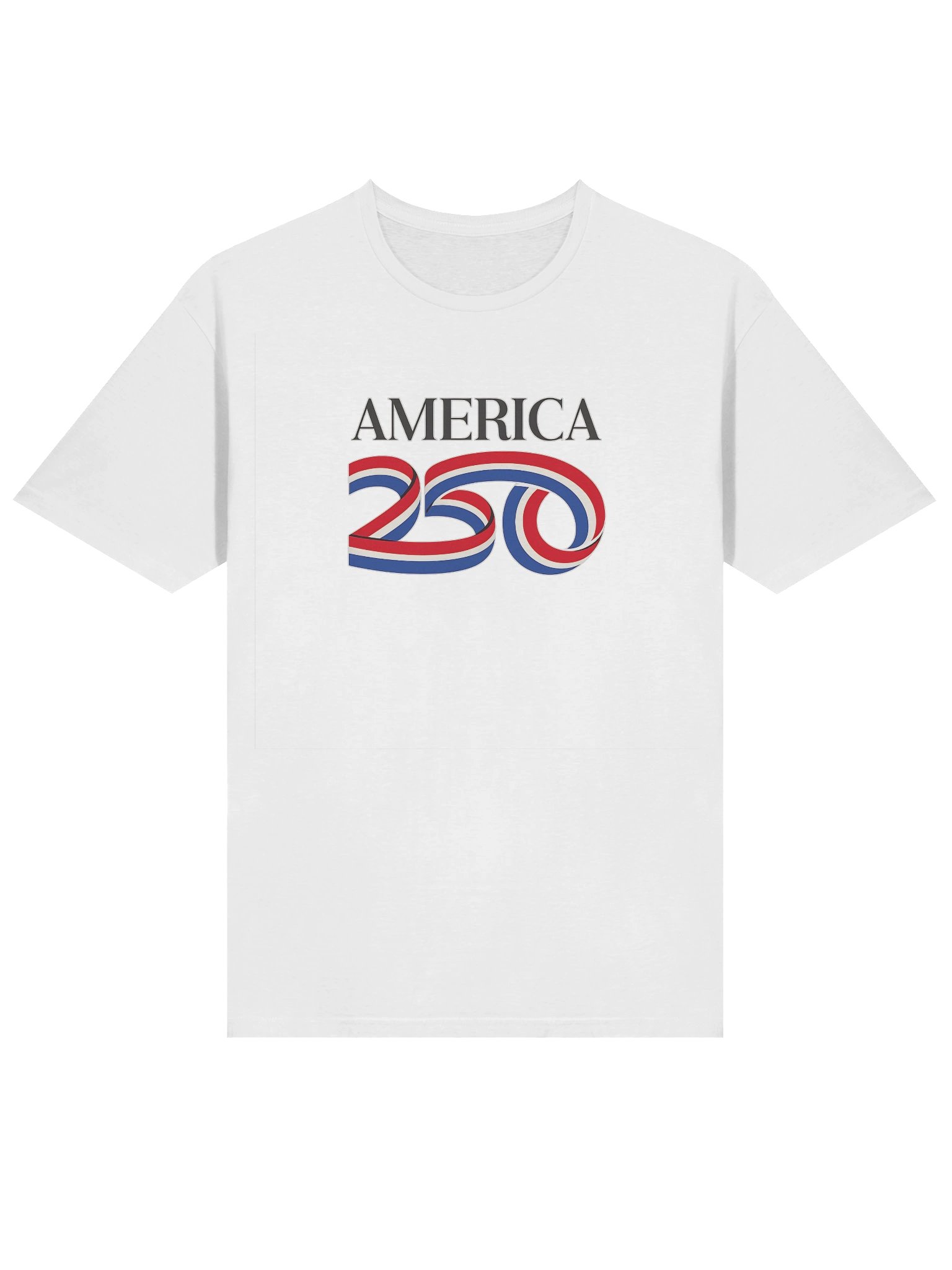 July 4th Patriotic Ribbon 250 Tee product image (117)