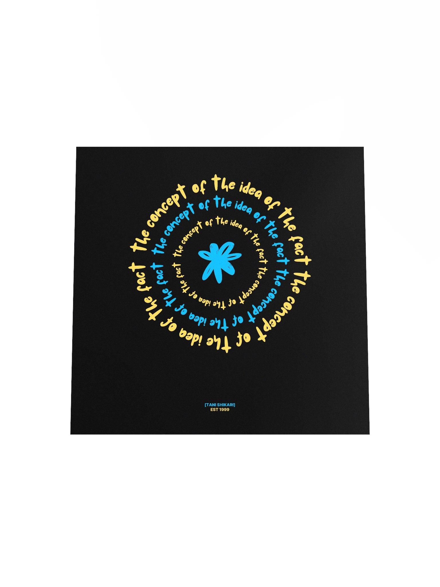 concept of a poster (black) product image (4)
