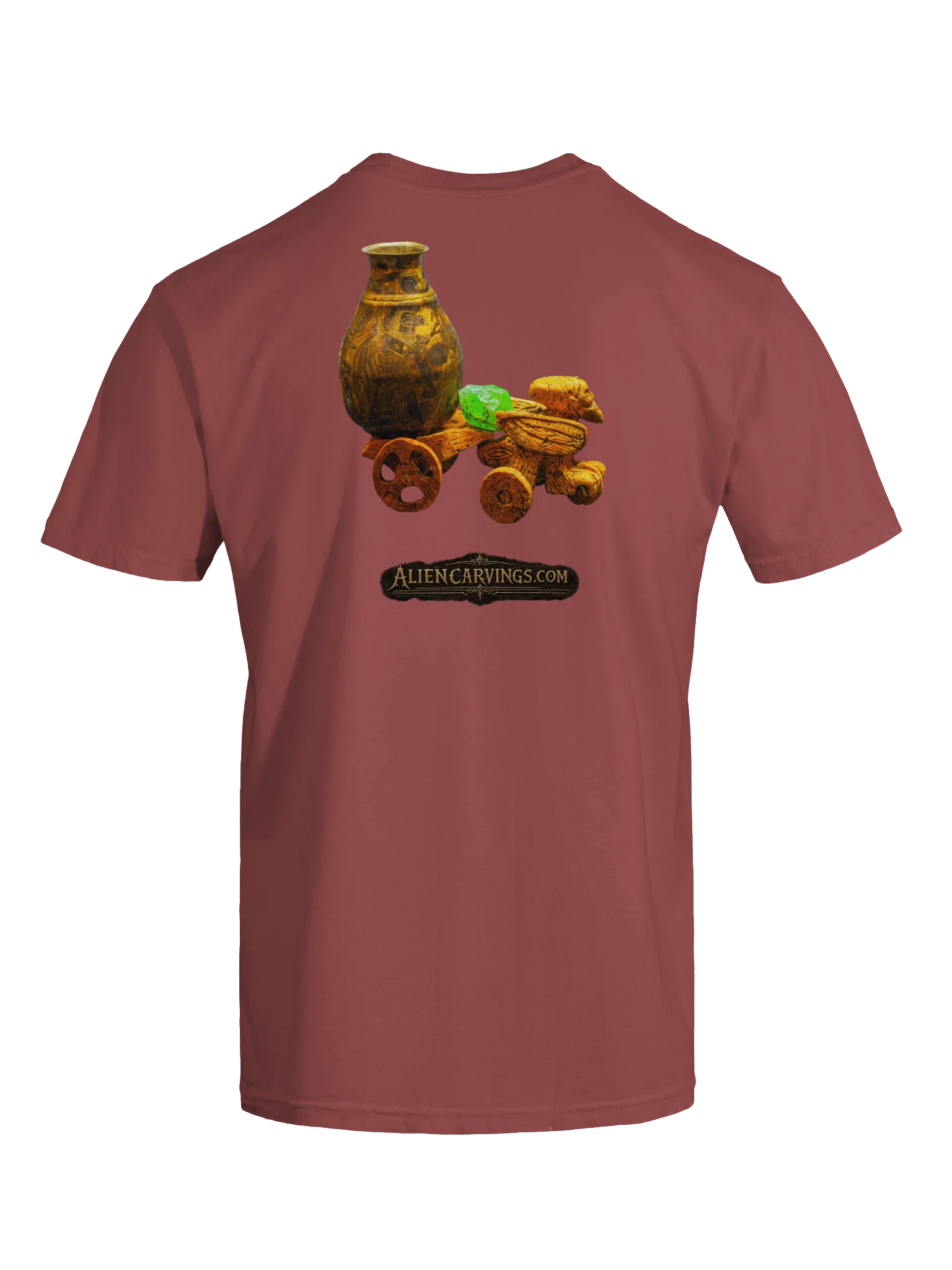 Alpha and Omega Rust T-Shirt product image (7)