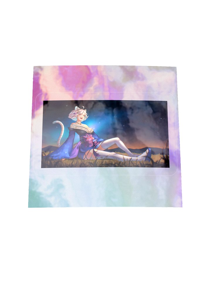 Tora and Murasaki Stargazing Holo Sticker product image (1)