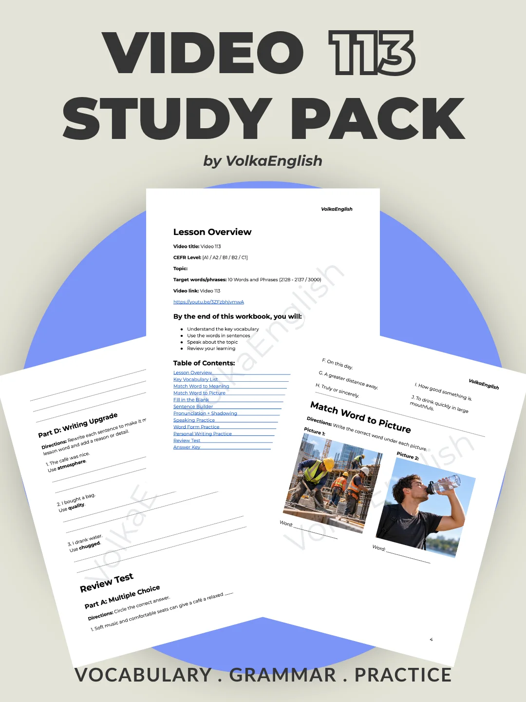 Video 113 Study Pack product image (1)