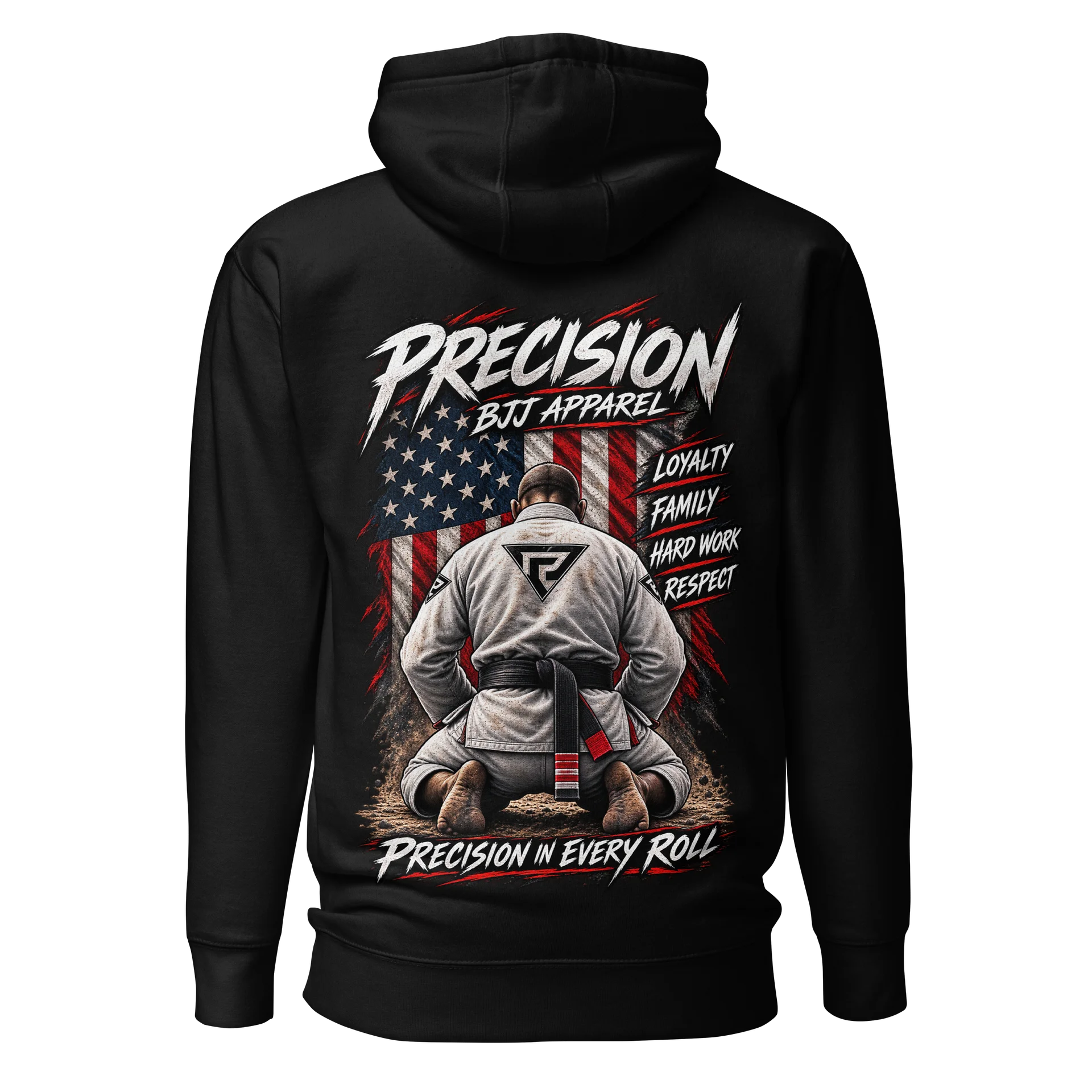 Precision Bjj Loyalty Never Taps Out Hoodie product image (6)
