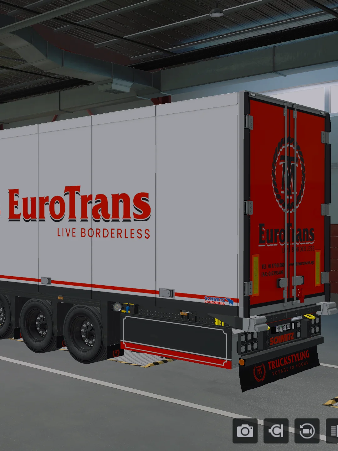 ETS2 TM Volvo FH4 FH5 FH6 Aero (SCS) + Trailer Schmitz S.KO COOL & Cargobull Multicolor Skin Pack product image (12)
