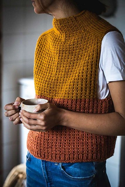 Timbo Vest Knitting Pattern product image (3)