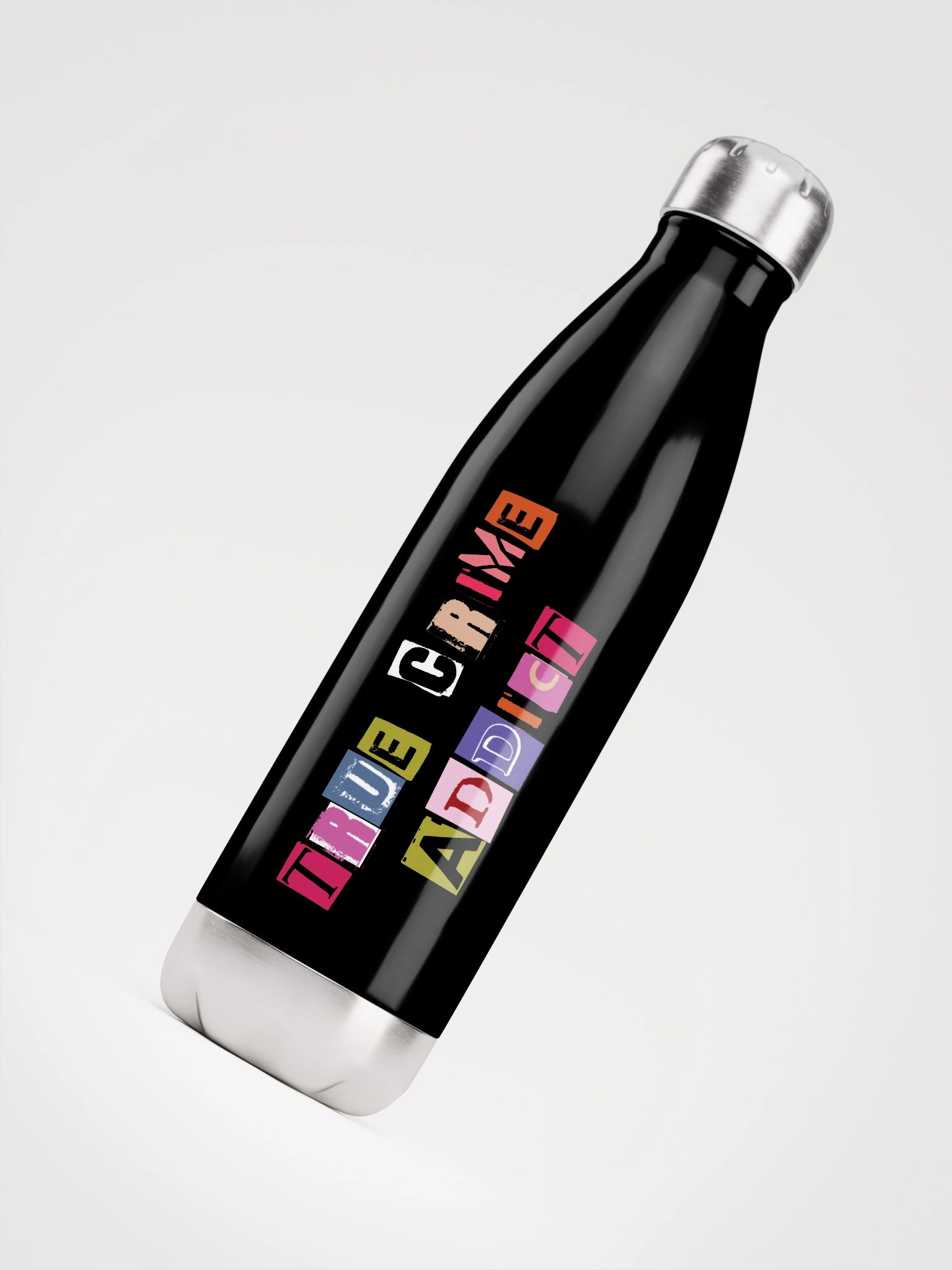 True Crime Addict Water Bottle product image (4)