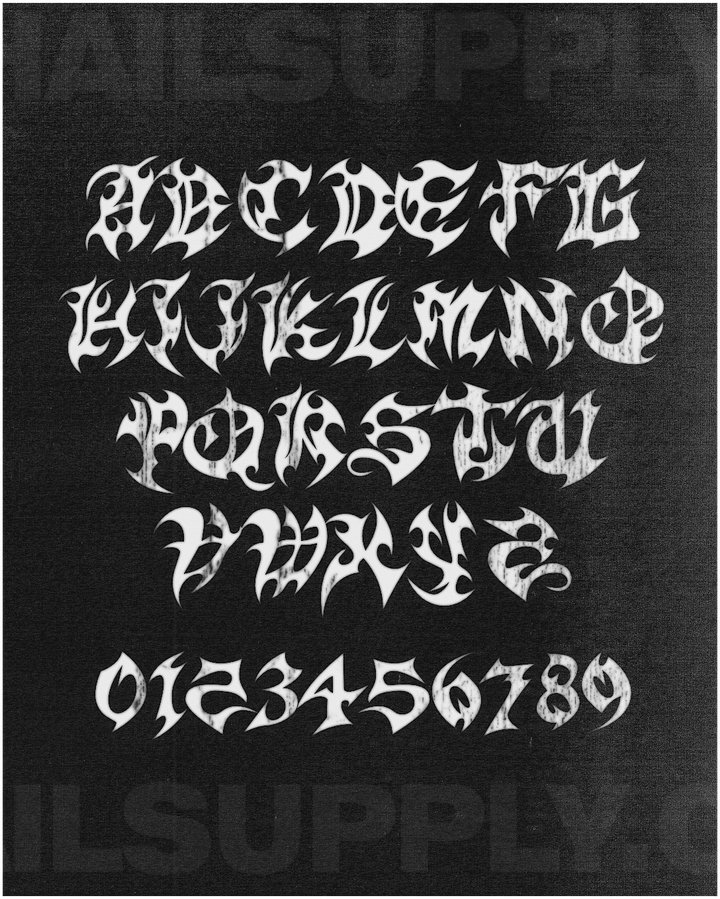 BLACKEND - DISPLAY FONT product image (2)
