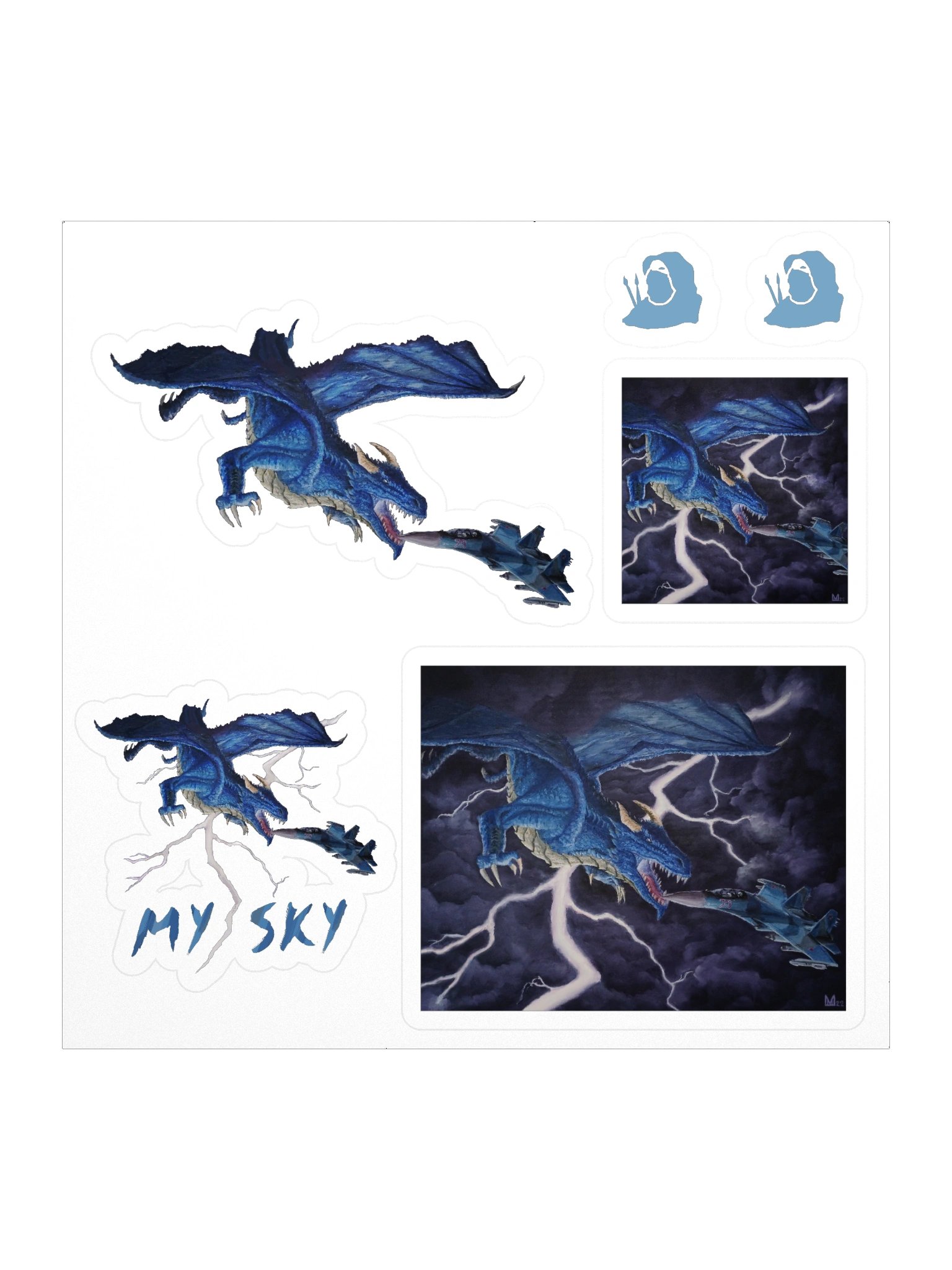 Dragon's Wrath - Stickers product image (1)