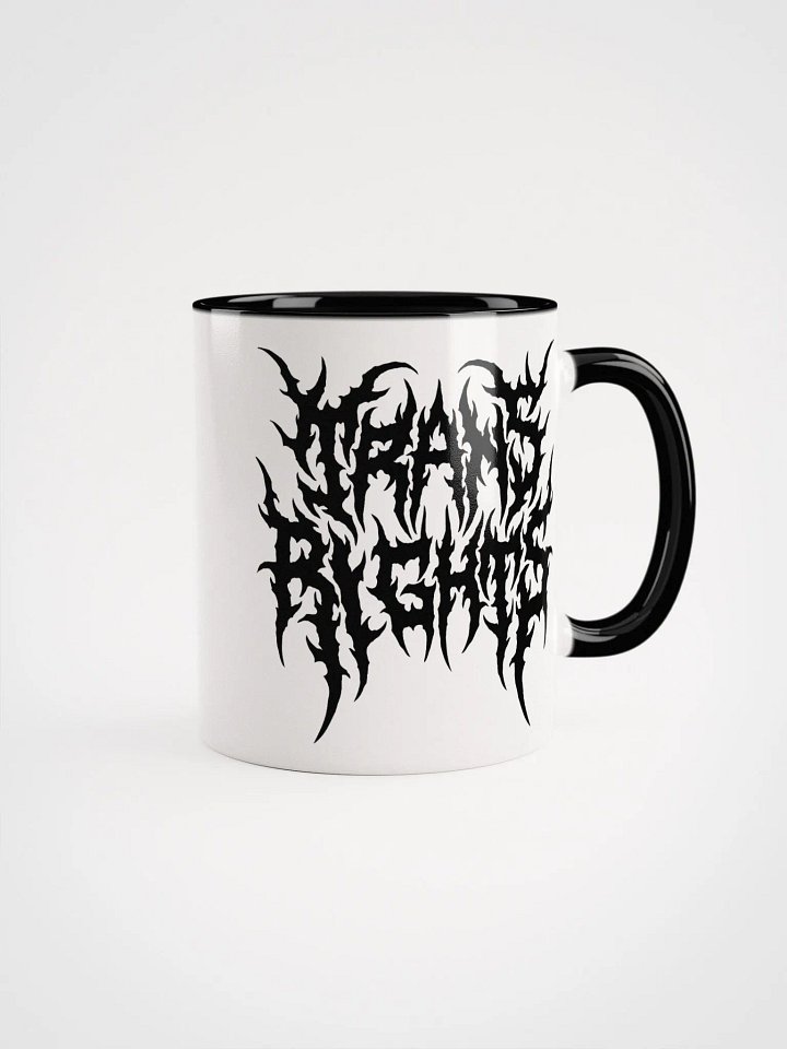 Trans Rights Heavy Metal Mug product image (1)