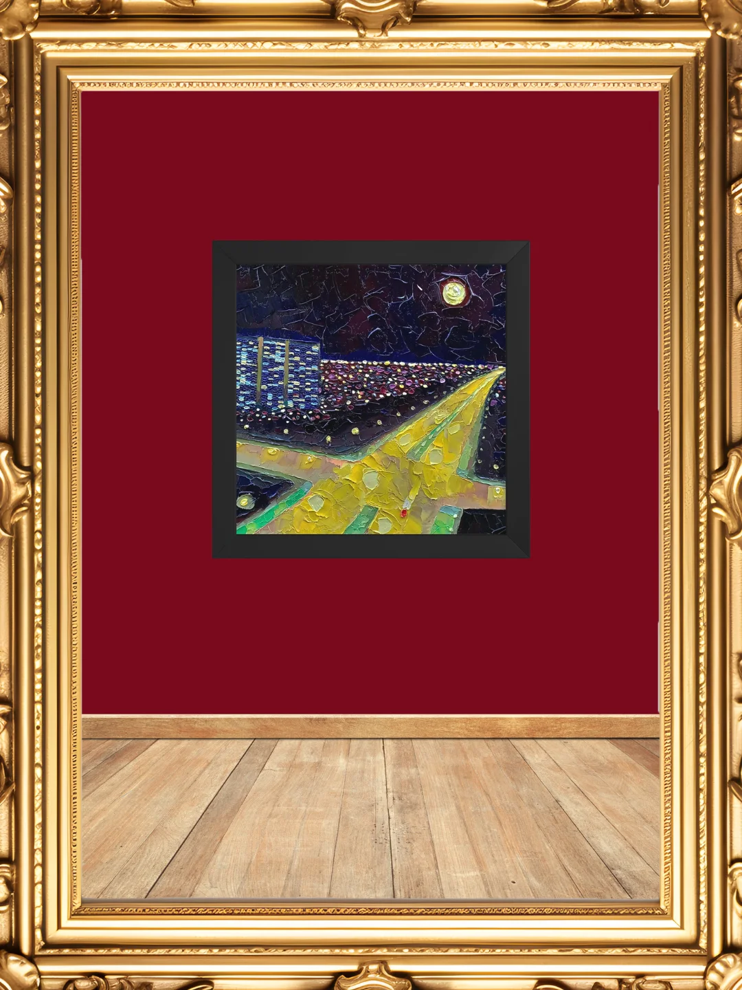 The Vein Of The City Framed Print product image (5)