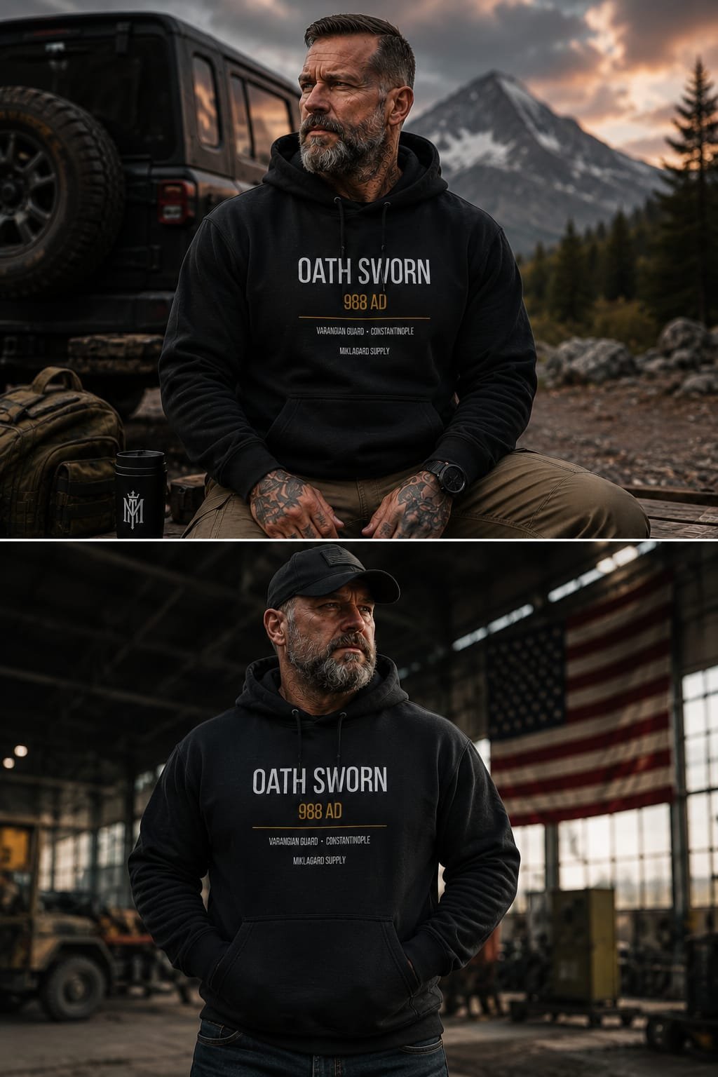 Varangian Guard Hoodie — OATH SWORN product image (3)