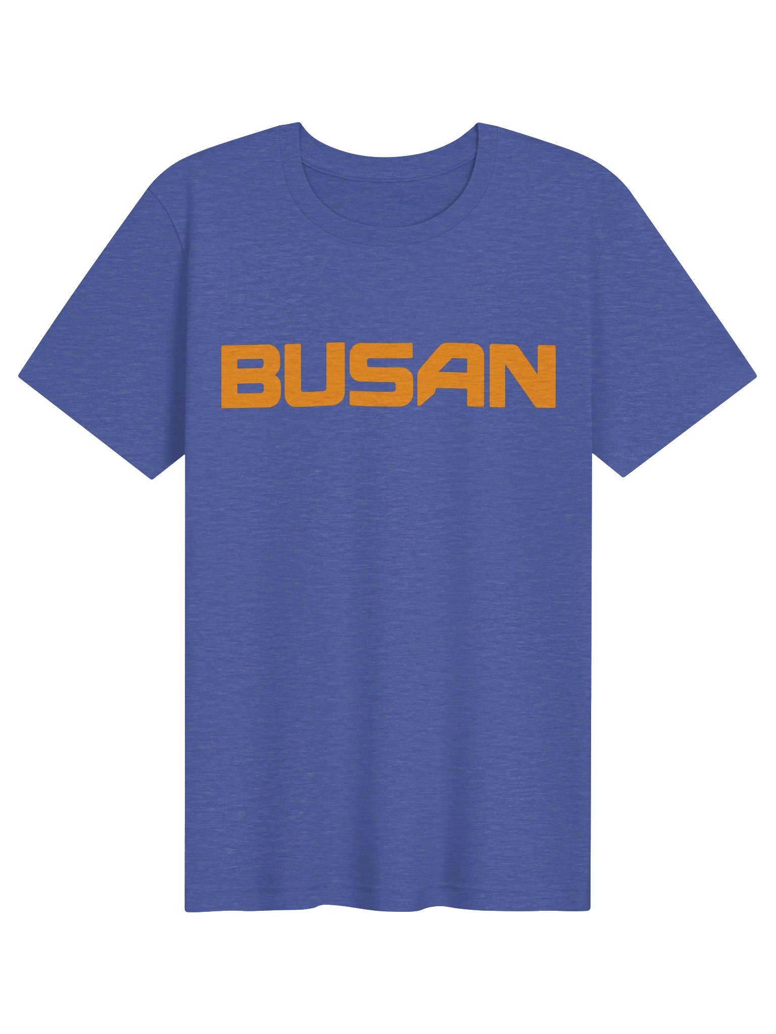 BUSAN Orange Letter T-Shirt product image (1)
