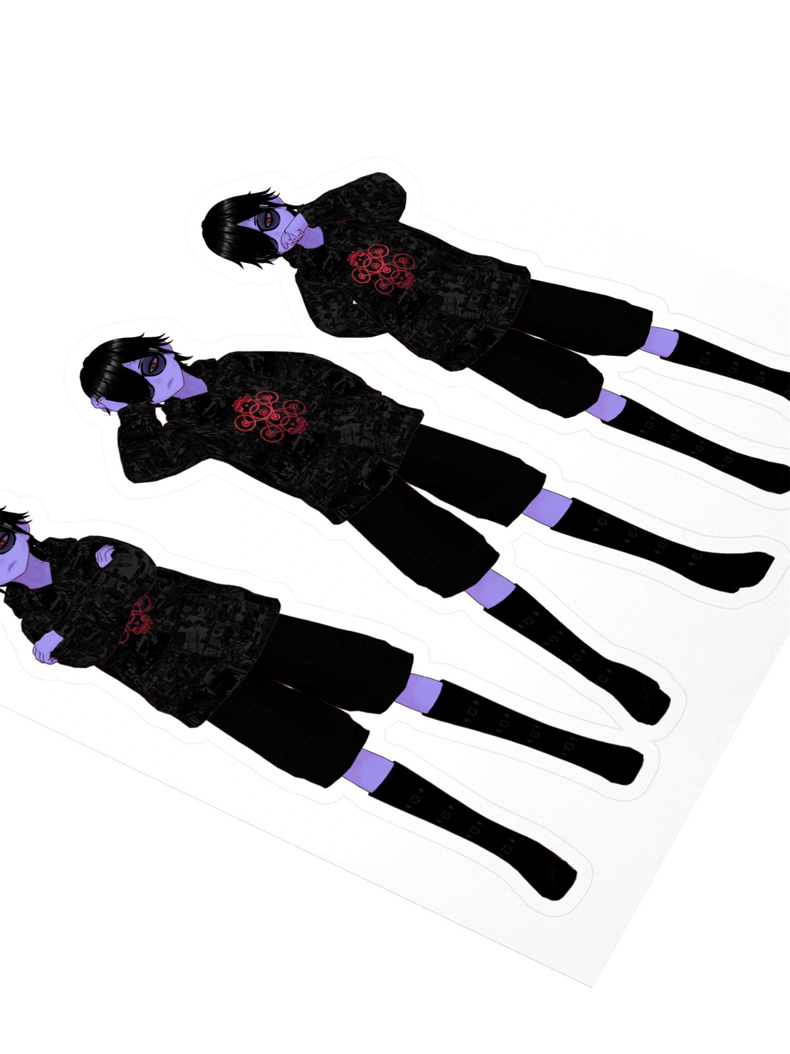 Steve the Vampire Sticker Sheet #1 product image (3)