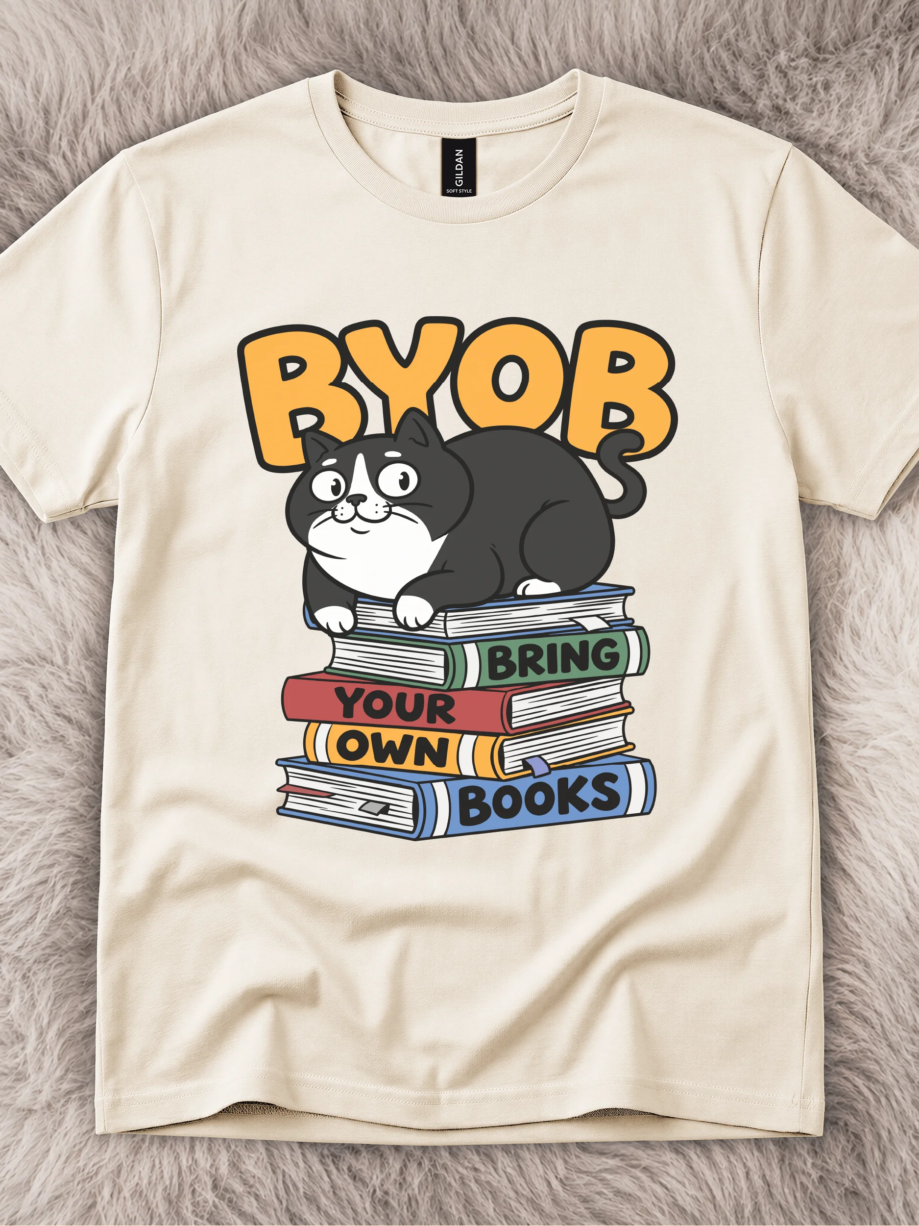 Bring Your Own Book Tee product image (41)