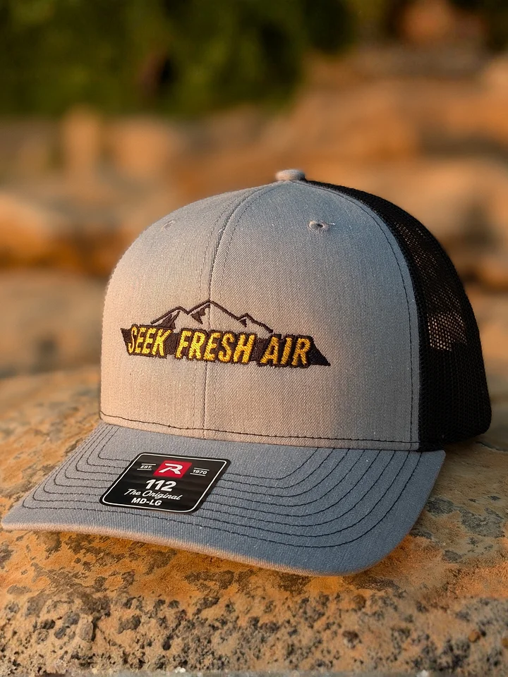 Sunset Yellow Seek Fresh Air Snapback product image (1)