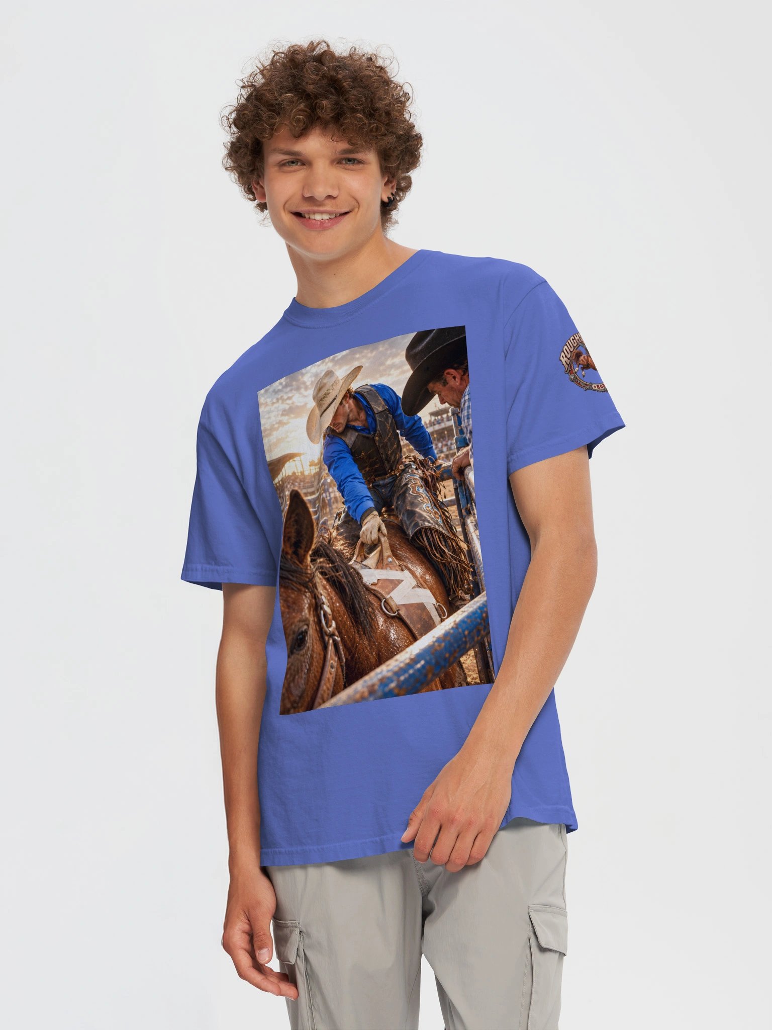 Bareback Bronc Chute to Pickup T-Shirt | ROUGHSTOCK RODEO™ product image (133)