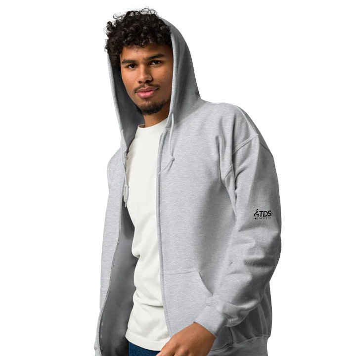 TDS Music Unisex Heavy Blend Zip Hoodie - Music Note Design product image (1)