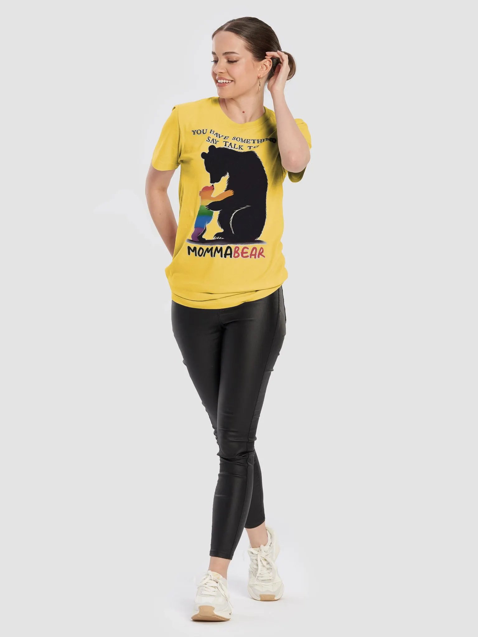 Momma Bear T shirt product image (6)