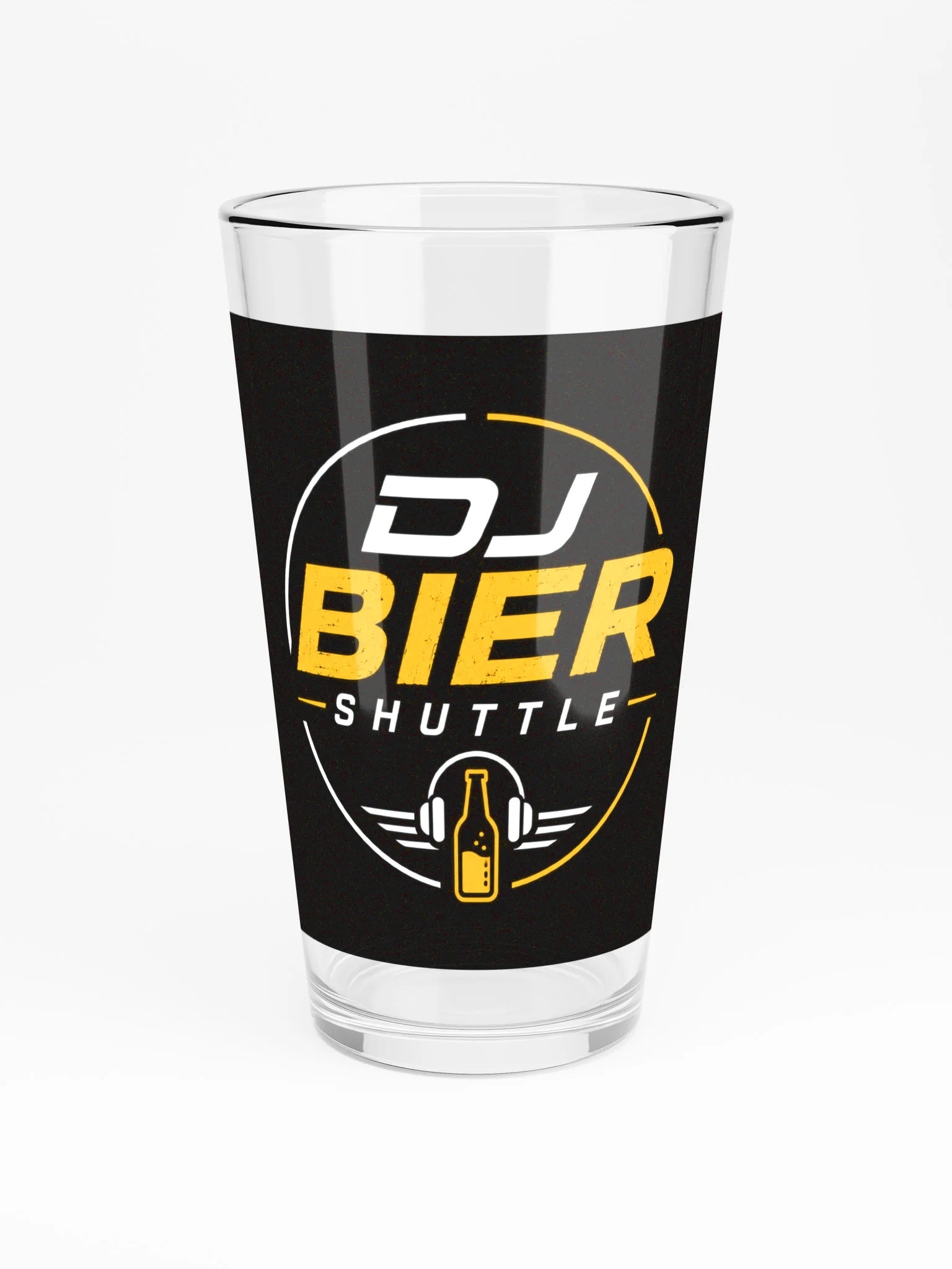 DJ Beer Shuttle beer glass "logo" product image (3)