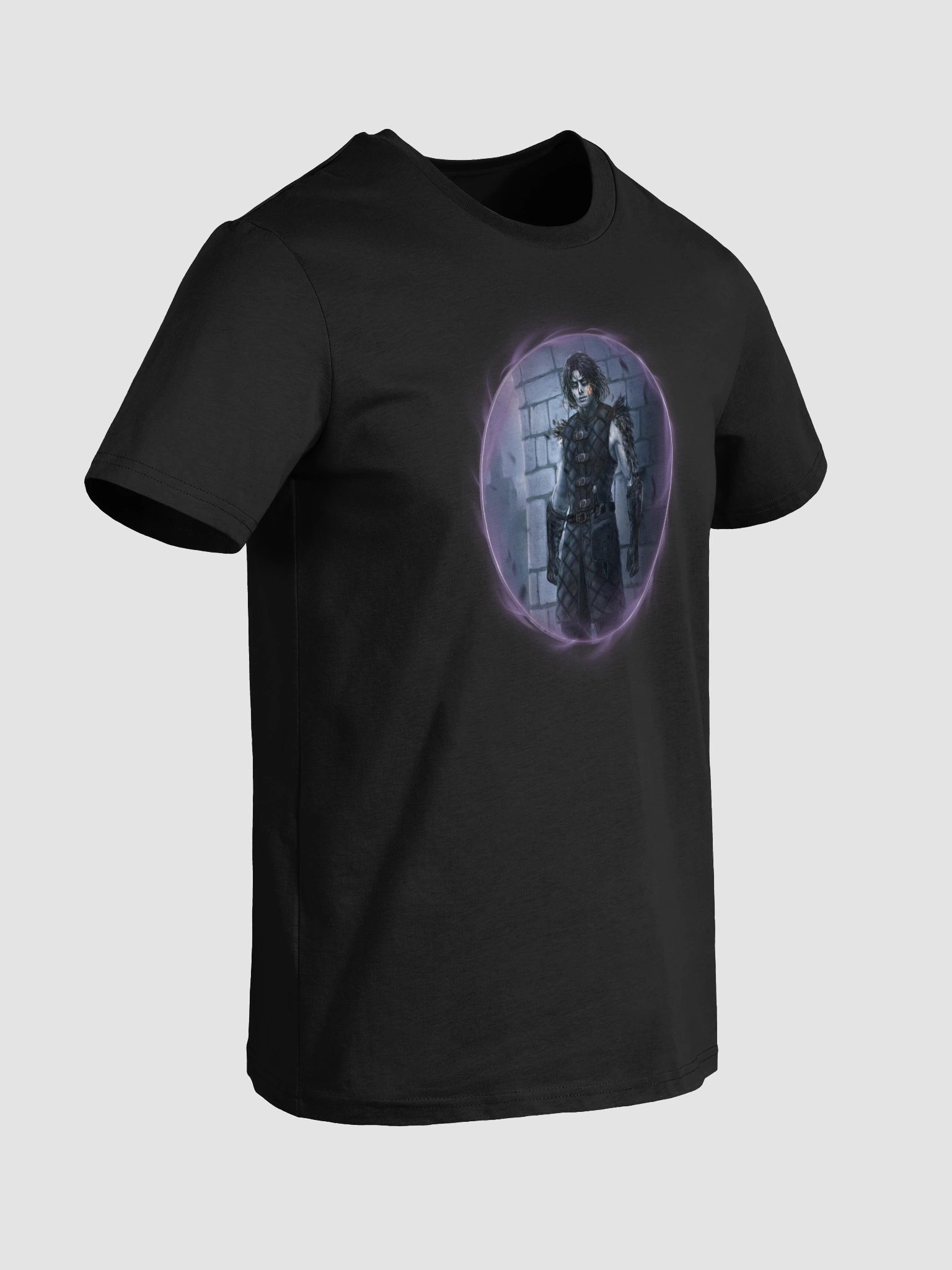 Black Regular Fit T-Shirt Dawn of Silence: Arkan product image (4)