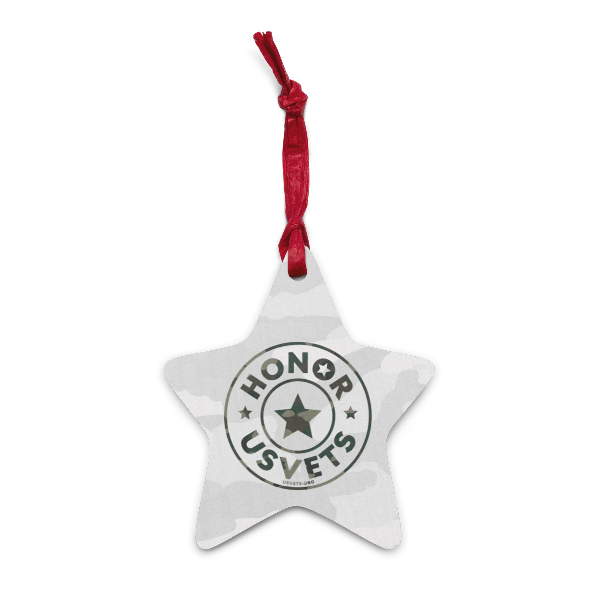 HONORUSVETS - WHITE STAR ORNAMENT product image (1)