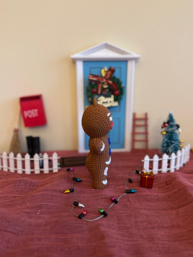 Gingerbread Man - Knitted Design 3D Print product image (2)
