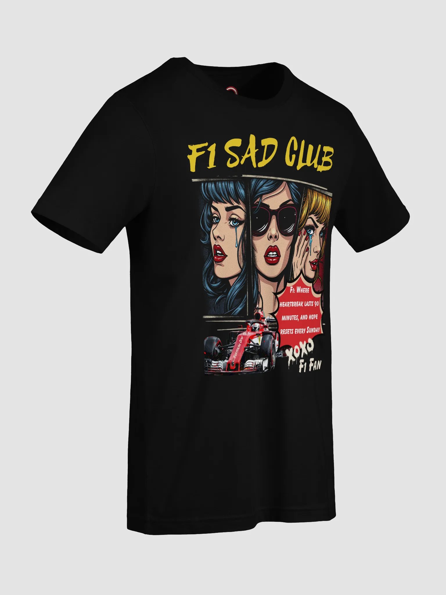 F1 SAD CLUB Pop Art T-Shirt product image (9)
