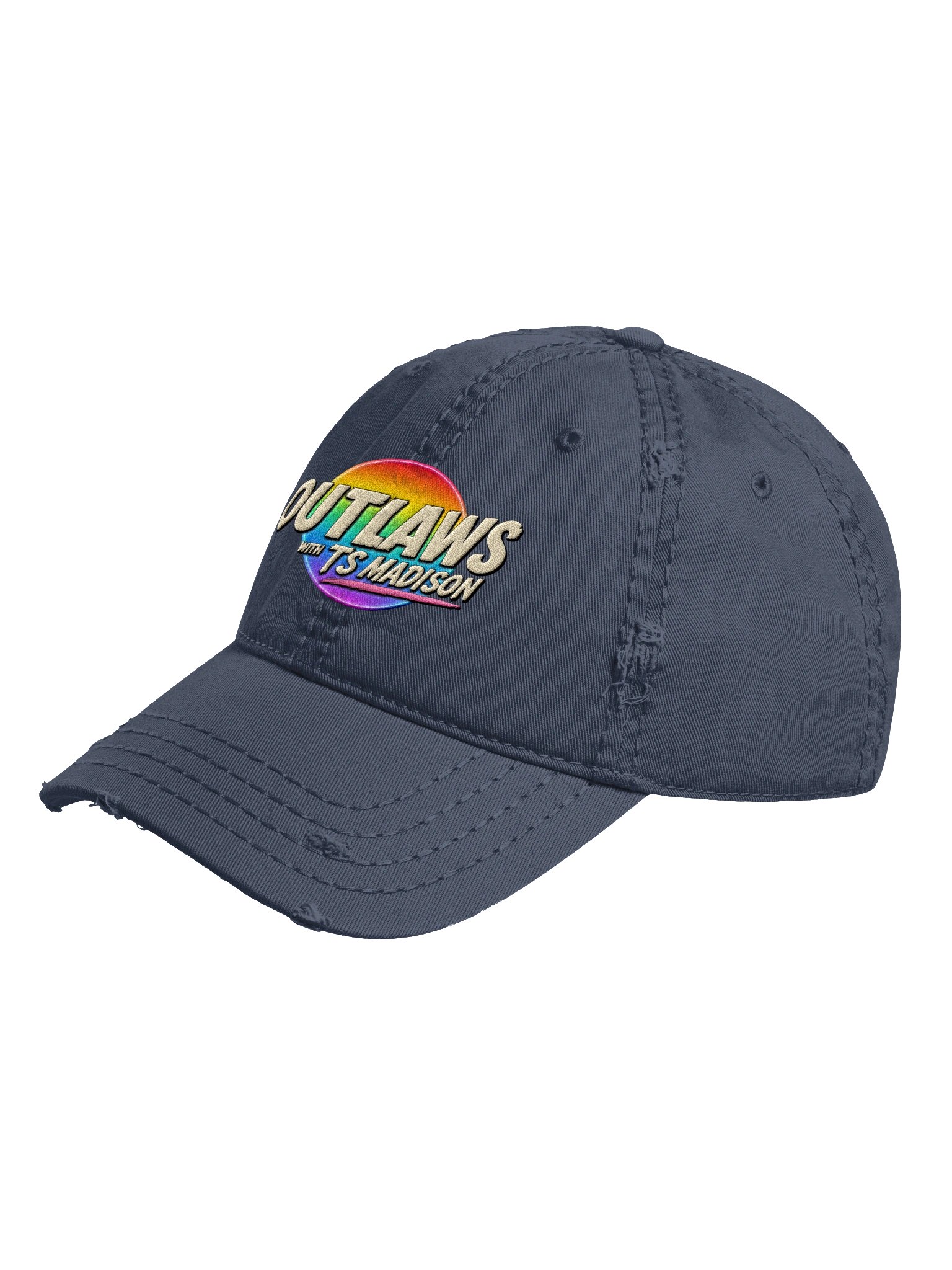 Atlanta Pride Edition Outlaws Embroidered Distressed Hat product image (2)