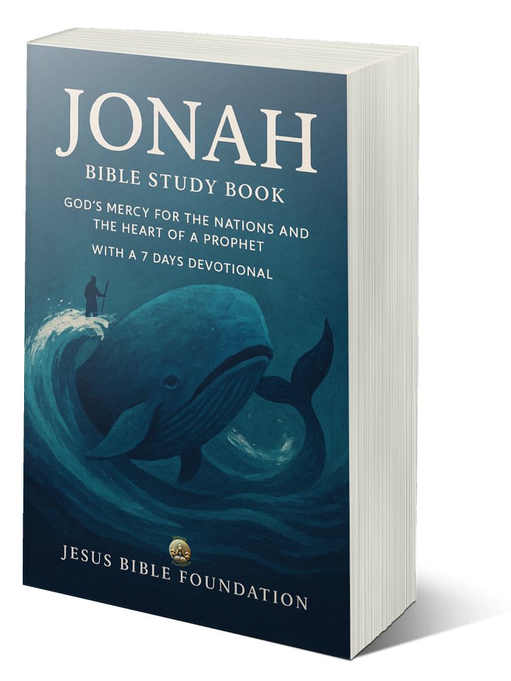 Jonah Bible Study Book: God’s Mercy for the Nations and the Heart of a Prophet With A 7 Days Devotional product image (1)