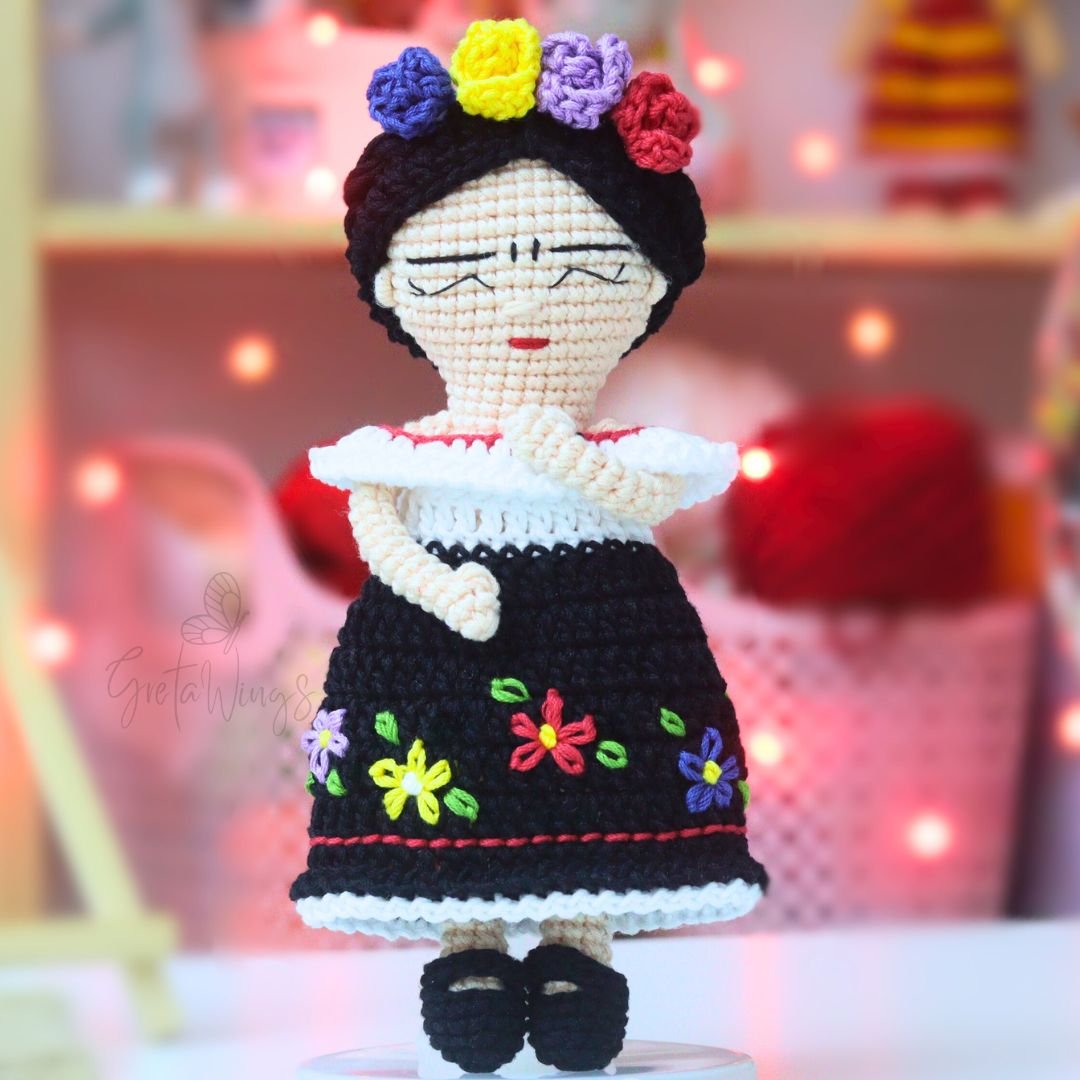 EBOOK COLECCIÓN CUQUISGRETA: Patrón Cuerpo Base Amigurumi + 4 Diseños Esenciales de Muñecas (Descarga Digital) product image (10)