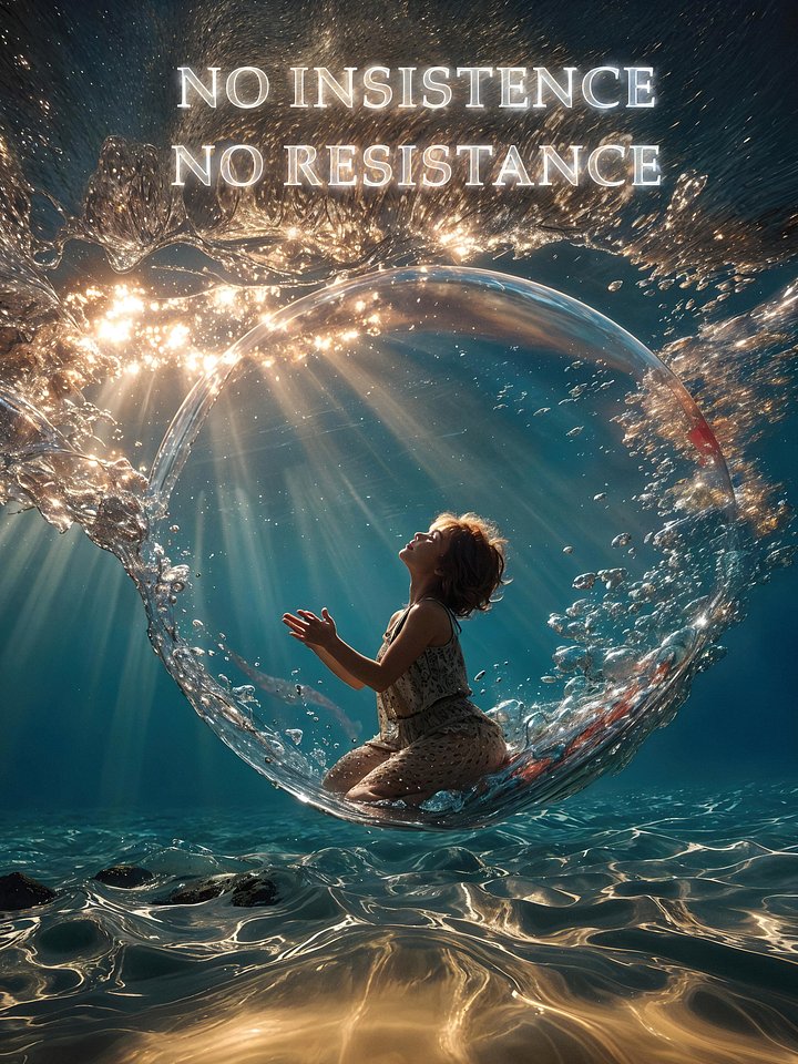 "No Insistence, No Resistance" | Hour of Power Series Poster 1 product image (1)