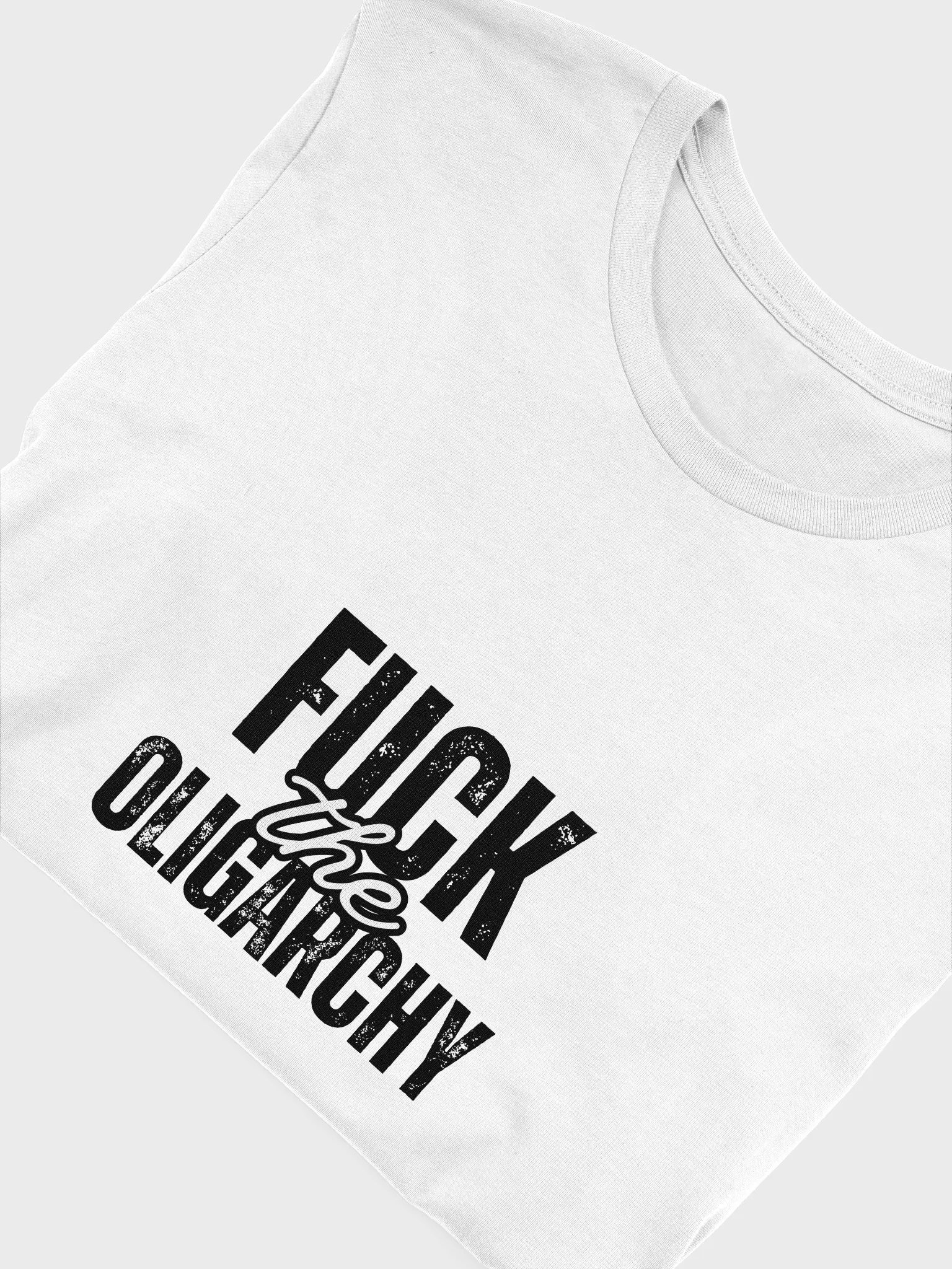 Fuck the Oligarchy Comfort Tee (lighter colors) product image (5)