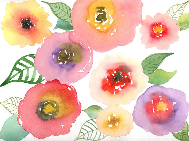Good Blooms Digital Wallpaper Bundle product image (2)