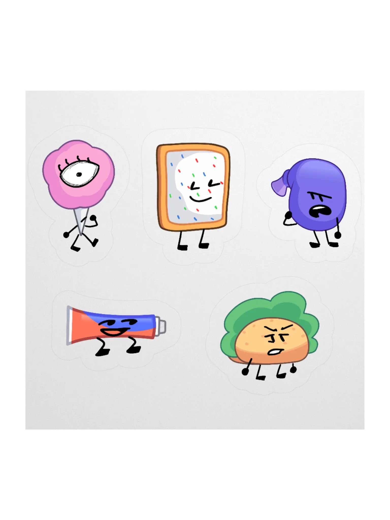 Meteor and More Cast Stickers product image (1)