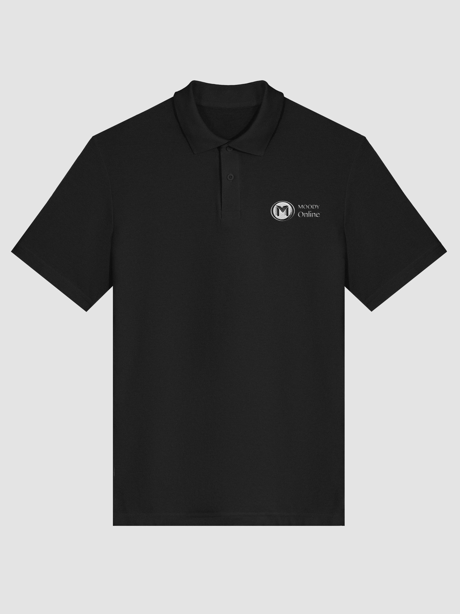 Classic Unisex Moody Online Polo (White Logo) product image (1)