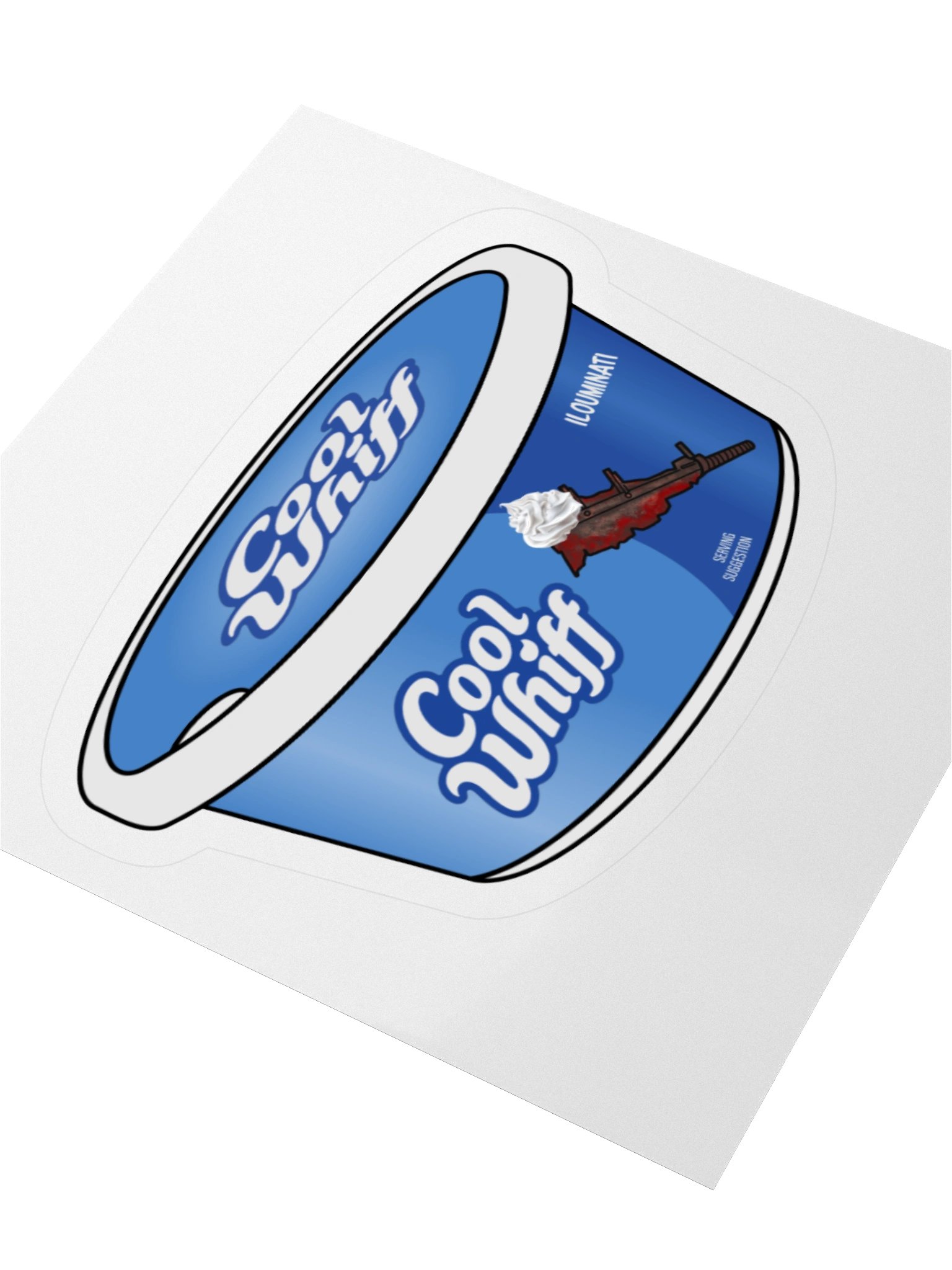 Cool Whiff Tub Sticker product image (9)